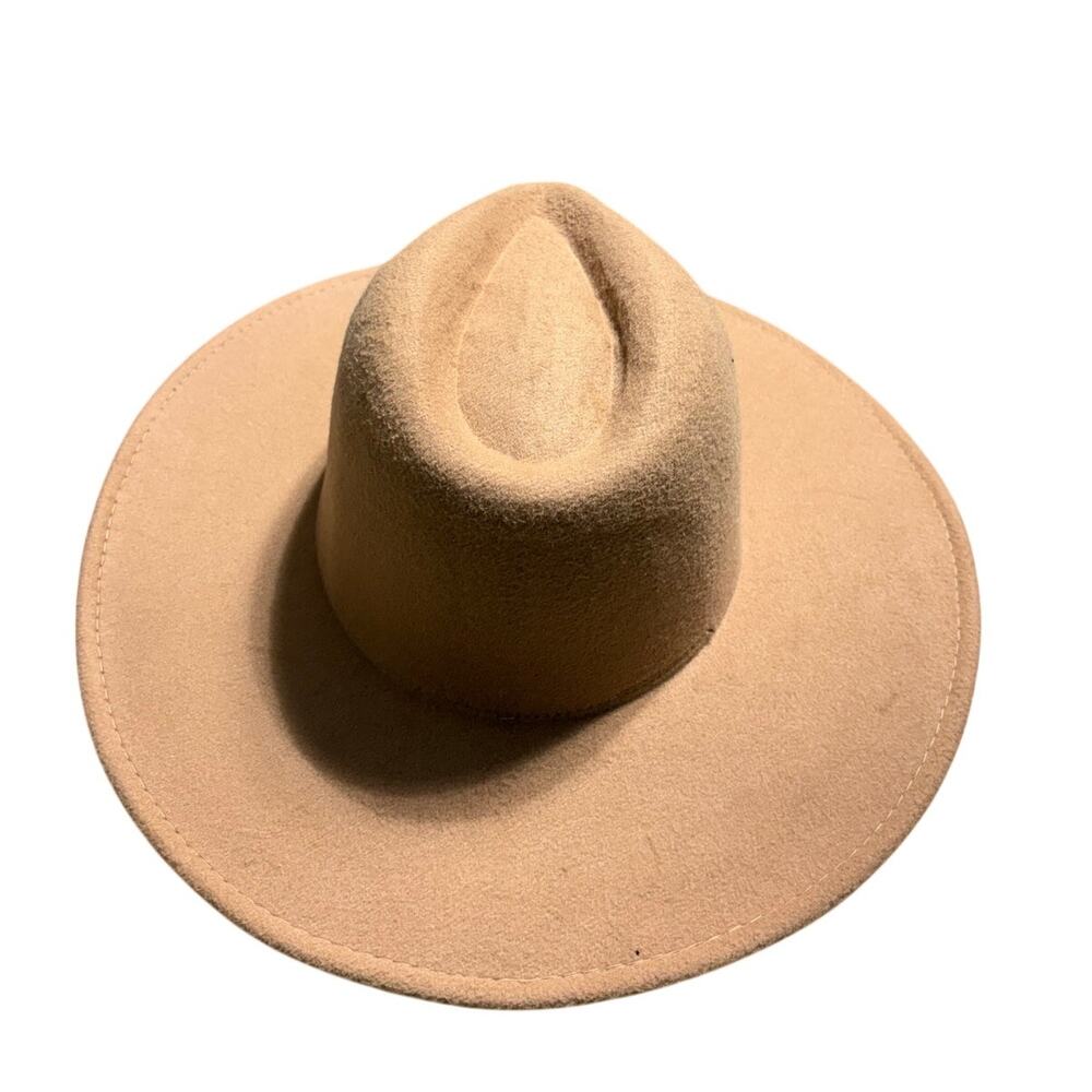 Carly Jean Los Angeles Wool Felt Hat Tan